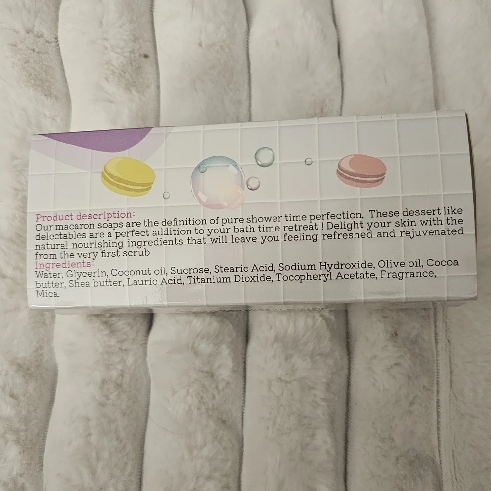 olliepop macaron soaps